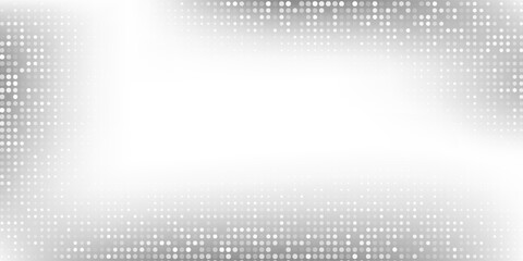 Modern abstract dot silver dot abstract foil background with metal mirror texture. Chrome gradient modern