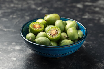 Kiwi Berries Healthy Fruit Snack in a bowl