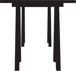 black and white columns