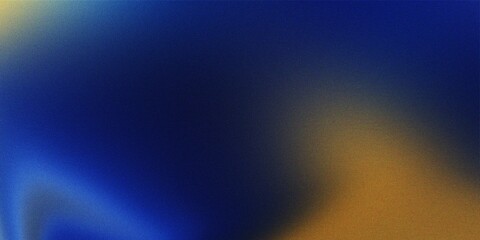 Dark Blue and Golden Yellow Abstract Gradient with Soft Light Effects background