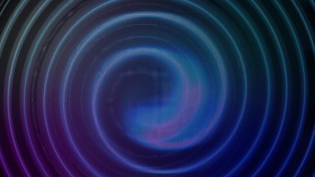 ​Colorful Spinning Pixelated Tunnel Background