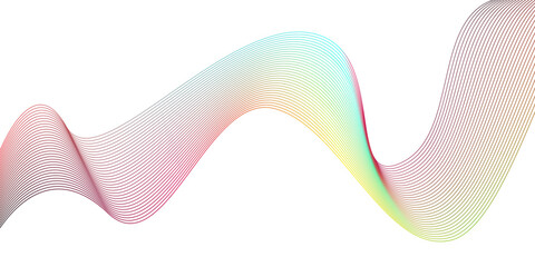 Abstract red wavy background. Vector illustration. EPS11