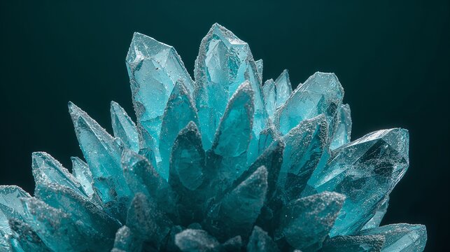 Celestial Crystal Cluster: An awe-inspiring cluster of radiant crystals, each facet shimmering with celestial light against a deep, enigmatic backdrop.