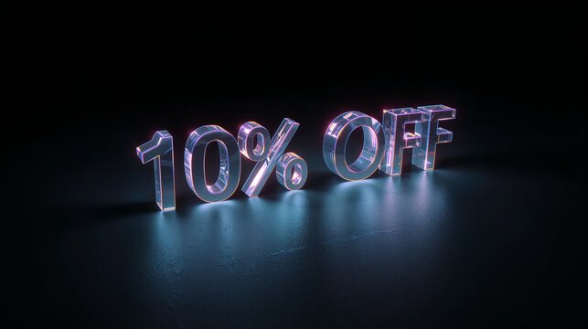 A 3d neon sign concept illustration shows happy new year 2009 letters colorful design for business finance sale card symbol money text word