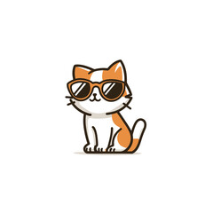 funny cartoon cat