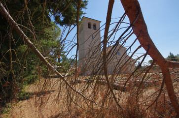 Abbey of San Vincenzo al Volturno, province of Isernia, Molise, Italy