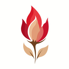 Fototapeta premium vector illustration of a flower