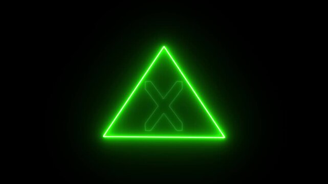 neon box system blocked security breach computer hacking warning message hacked alert Business server show security hacked alert warning signHackeraccess private confidential database concept 4k video