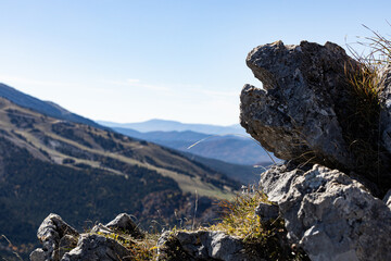 Vercors en Automne, les crêtes