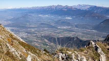 Vercors en Automne, les cr&ecirc;tes