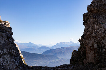 Vercors en Automne, les cr&ecirc;tes