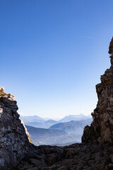 Vercors en Automne, les cr&ecirc;tes