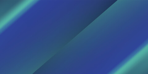 Blue-green gradient studio room, abstract background pattern, walls and floor reflect neon lights, dark tones and feel speed of digital technology connected blue-green background.