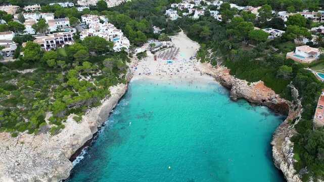 Sch&ouml;ne Bucht mit perfektem Wasser in Mallorca.