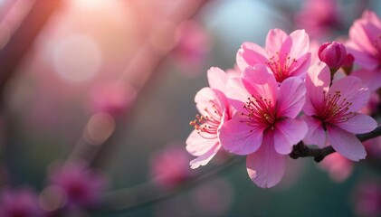 Spring Blossoms Burst Forth A Breathtaking Display of Vibrant Color Heralding the Arrival of March