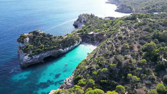Sch&ouml;ne Bucht in Mallorca.