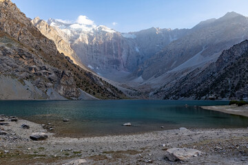 Amazing view of Koulikalon Lake in Fann mountains Tajikistan
