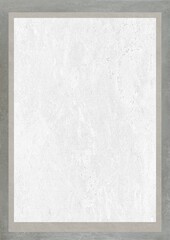 Blank white textured surface framed by a gray border