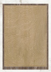 Wood grain texture with dark border on light background