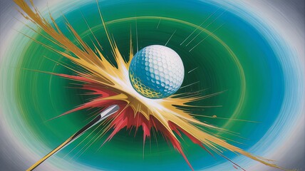 A High-Velocity Study of a Golf Ball Meeting a Club Face