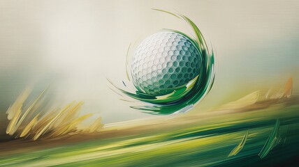 The Forceful Collision Between a Golf Club and a Dimpled Ball