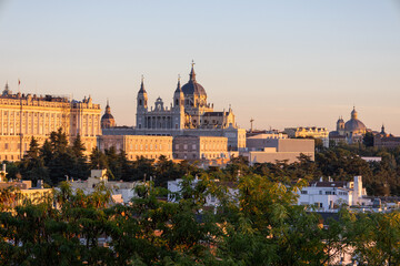 Naklejka premium Royal Palace of Madrid
