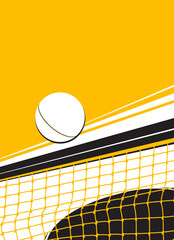 Table tennis abstract background design for banner, poster, flyer template. 