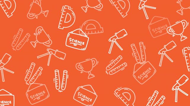 Seamless Learning and Experiment Pattern Motion in Orange Tone