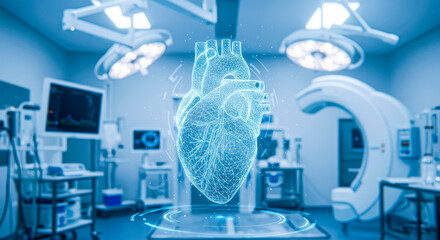 AR Anatomy: A 3D Heart Model Floats Above a Surgeon's Table