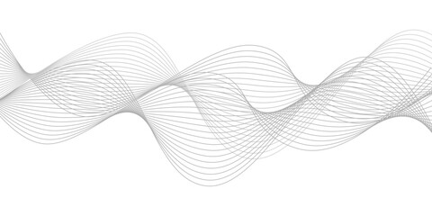 Blue wave abstract vector background design with flowing lines and light curves