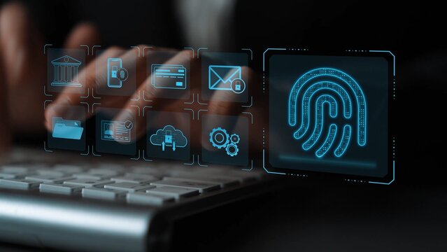 System for safeguarding digital identity using fingerprint authentication, encryption, and secure access protocols across cloud, device, and personal data environments Marrow