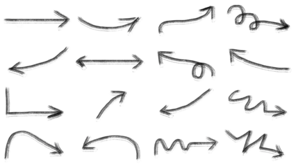 doodle drawing scibble with crayoun textture line set