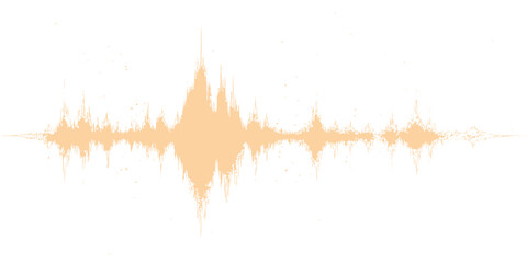 Digital music equalizer graph backdrop with abstract blue light sound pulse wave design