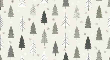 Obraz premium christmas trees background