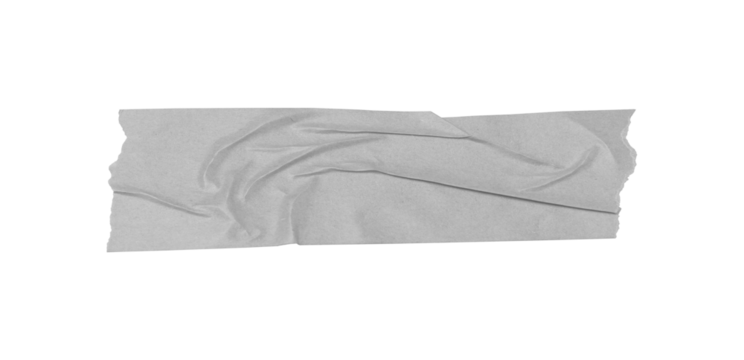 isolated black paper adhesive tape strips of different sizes on a white background, adhesive black tape png isolated on transparent background. - Powered by Adobe