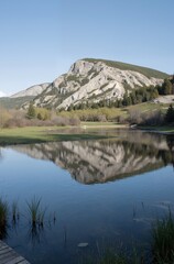 Fototapeta premium mountain lake in the mountains