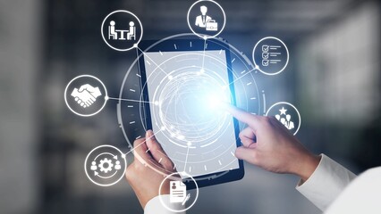 Digital recruitment and online hiring, virtual headhunting, smart recruitment platforms, talent acquisition solutions, and digital HR tools for modern workforce management. Gist