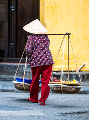 Vietnamese street seller