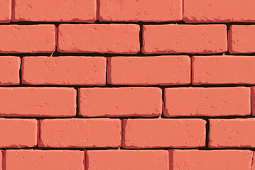 Obraz premium red brick wall