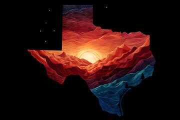 Unveiling the Unique Essence of Texas Through Innovative Power and Artificial Intelligence Visualizations That Captivate and Inspire Enthusiasts of Technology and Culture