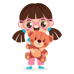 Cartoon Drawing Of Teddy Bear