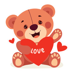 Cartoon Drawing Of Teddy Bear