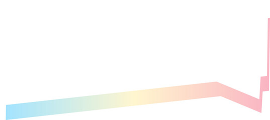 Obraz premium White Speech bubble with colorful gradient shadow, text box, word balloon, chat box