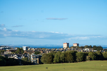 view of the sea from scotland