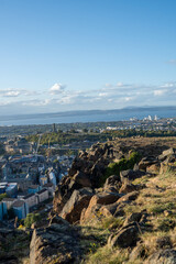cliff and city of edinburh