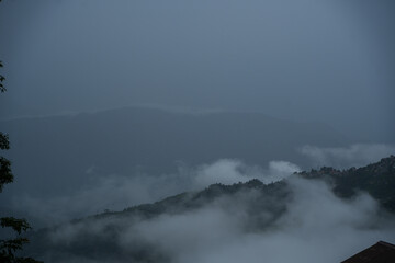Fototapeta premium fog in the mountains
