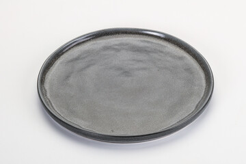 Empty clean color plate dishware