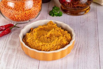 Indian cuisine - Lentil vegan dal