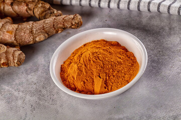 Indian tumeric cumin dry powder