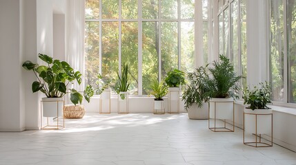 modern sunroom with beautiful architectural structure and amazing interior designs